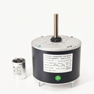 محرك مروحة مكثف بإطار 48 - 1/4 حصان 208/230 فولت 60 هرتز 1100 دورة في الدقيقة 5 ميكروفاراد/370 فولت دوران في اتجاه عقارب الساعة/عكس اتجاه عقارب الساعة - محرك بديل 0131M00018PSP